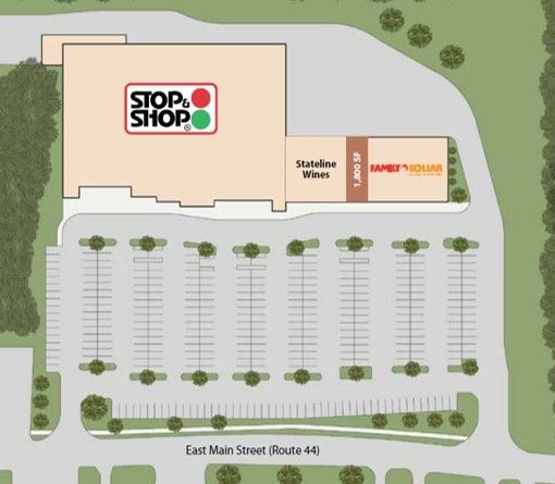Retail Space Available in Stop & Shop Anchored Shopping Center: 11 East Main Street, Canaan, CT 06018
